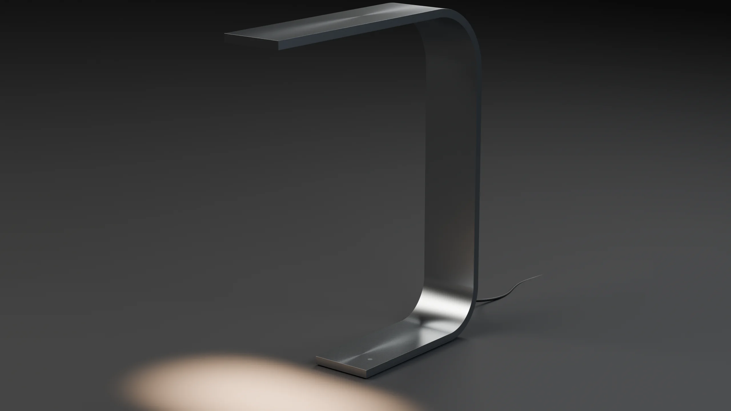ARC illuminated in a dark setting