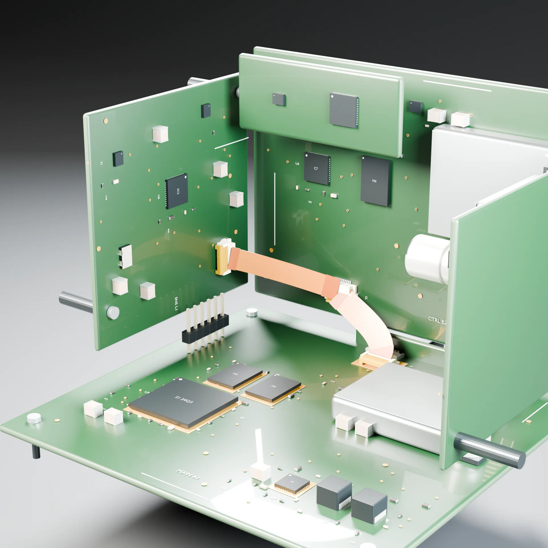 Electronic structure of SENSE